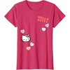 image:imageHello Kitty Candy Hearts Valentine Tee Shirt TShirtRed Heather