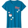 image:imageHello Kitty Candy Hearts Valentine Tee Shirt TShirtSapphire Blue