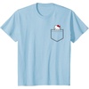 image:imageHello Kitty Chest Pocket TShirtBaby Blue