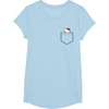 image:imageHello Kitty Chest Pocket TShirtBaby Blue