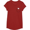 image:imageHello Kitty Chest Pocket TShirtCranberry Red
