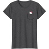 image:imageHello Kitty Chest Pocket TShirtDark Heather Grey