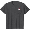 image:imageHello Kitty Chest Pocket TShirtDark Heather Grey