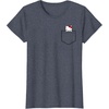 image:imageHello Kitty Chest Pocket TShirtHeather Blue