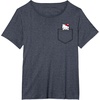 image:imageHello Kitty Chest Pocket TShirtHeather Blue