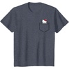 image:imageHello Kitty Chest Pocket TShirtHeather Blue