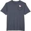 image:imageHello Kitty Chest Pocket TShirtHeather Blue
