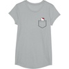 image:imageHello Kitty Chest Pocket TShirtHeather Grey