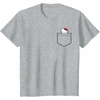 image:imageHello Kitty Chest Pocket TShirtHeather Grey