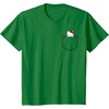 image:imageHello Kitty Chest Pocket TShirtKelly Green