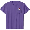 image:imageHello Kitty Chest Pocket TShirtPurple Heather