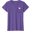image:imageHello Kitty Chest Pocket TShirtPurple Heather