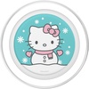 image:imageHello Kitty Christmas Snowman PopSockets Adhesive PopGripMagnetic PopGrip