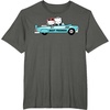 image:imageHello Kitty Dear Daniel Best Friends Classic Car 1950s TShirtAsphalt Grey