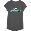 image:imageHello Kitty Dear Daniel Best Friends Classic Car 1950s TShirtAsphalt Grey