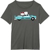 image:imageHello Kitty Dear Daniel Best Friends Classic Car 1950s TShirtAsphalt Grey