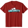 image:imageHello Kitty Dear Daniel Best Friends Classic Car 1950s TShirtCranberry Red