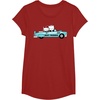 image:imageHello Kitty Dear Daniel Best Friends Classic Car 1950s TShirtCranberry Red
