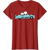 image:imageHello Kitty Dear Daniel Best Friends Classic Car 1950s TShirtCranberry Red