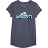 image:imageHello Kitty Dear Daniel Best Friends Classic Car 1950s TShirtHeather Blue