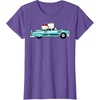 image:imageHello Kitty Dear Daniel Best Friends Classic Car 1950s TShirtPurple Heather