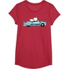 image:imageHello Kitty Dear Daniel Best Friends Classic Car 1950s TShirtRed Heather