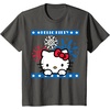 image:imageHello Kitty Fireworks 4th of July Red White Blue Americana Women Girls Kids Men TShirtAsphalt Grey