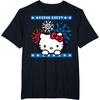 image:imageHello Kitty Fireworks 4th of July Red White Blue Americana Women Girls Kids Men TShirtBlack