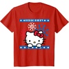 image:imageHello Kitty Fireworks 4th of July Red White Blue Americana Women Girls Kids Men TShirtRed