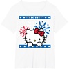 image:imageHello Kitty Fireworks 4th of July Red White Blue Americana Women Girls Kids Men TShirtWhite