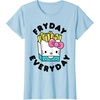 image:imageHello Kitty French Fries Fryday Everyday Friday TShirtBaby Blue