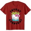 image:imageHello Kitty French Fries Fryday Everyday Friday TShirtCranberry Red