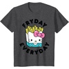 image:imageHello Kitty French Fries Fryday Everyday Friday TShirtDark Heather Grey