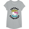 image:imageHello Kitty French Fries Fryday Everyday Friday TShirtHeather Grey