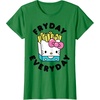 image:imageHello Kitty French Fries Fryday Everyday Friday TShirtKelly Green