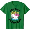 image:imageHello Kitty French Fries Fryday Everyday Friday TShirtKelly Green