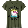 image:imageHello Kitty French Fries Fryday Everyday Friday TShirtOlive Green