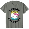 image:imageHello Kitty French Fries Fryday Everyday Friday TShirtOlive Heather