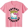 image:imageHello Kitty French Fries Fryday Everyday Friday TShirtPink