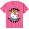 image:imageHello Kitty French Fries Fryday Everyday Friday TShirtPink Heather