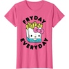 image:imageHello Kitty French Fries Fryday Everyday Friday TShirtPink Heather