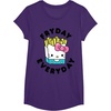 image:imageHello Kitty French Fries Fryday Everyday Friday TShirtPurple