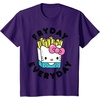 image:imageHello Kitty French Fries Fryday Everyday Friday TShirtPurple