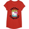 image:imageHello Kitty French Fries Fryday Everyday Friday TShirtRed