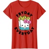image:imageHello Kitty French Fries Fryday Everyday Friday TShirtRed