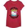 image:imageHello Kitty French Fries Fryday Everyday Friday TShirtRed Heather