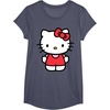 image:imageHello Kitty Front and Back Tee Shirt TShirtHeather Blue