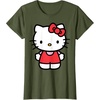 image:imageHello Kitty Front and Back Tee Shirt TShirtOlive Green