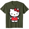 image:imageHello Kitty Front and Back Tee Shirt TShirtOlive Green