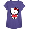 image:imageHello Kitty Front and Back Tee Shirt TShirtPurple Heather